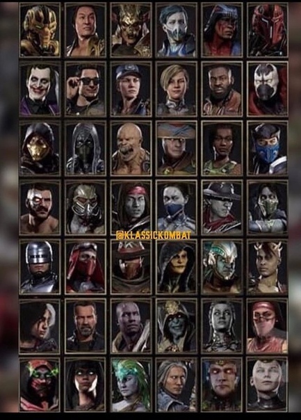 Герои мортал комбат фото с именами Джонни Mortal Kombat 11 ВКонтакте